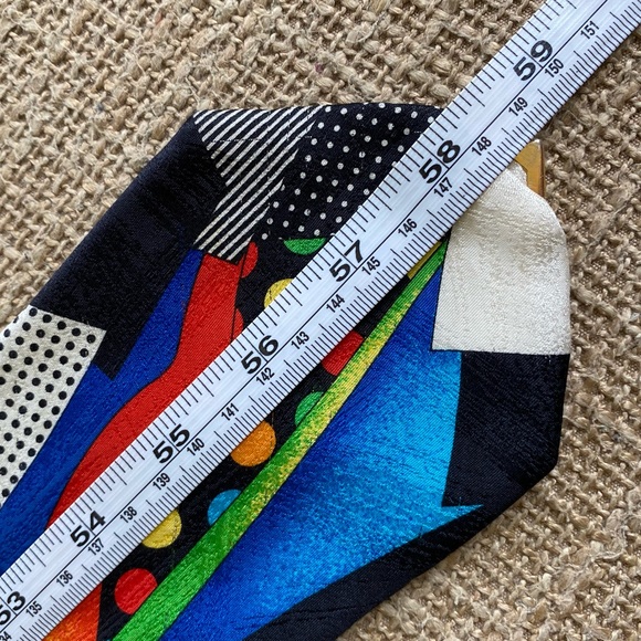 🎨VERNET de PARIS VTG SILK TIE 🎨 - Picture 7 of 7